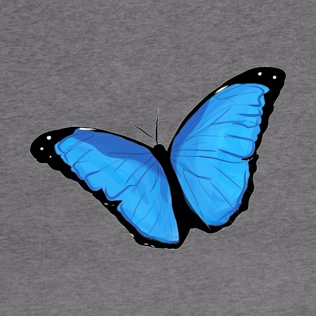 Morpho Butterfly by ubercuties